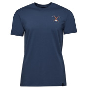 Koszulka męska Black Diamond Piolet SS Tee niebieski Ink Blue