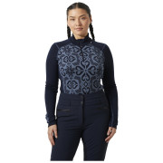 Damska koszulka Helly Hansen W Lifa Merino Midw Gra 1/2 Zip
