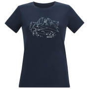 Koszulka damska Regatta Womens Fingal Stretch ciemnoniebieski Navy