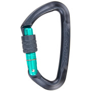Karabinek Skylotec Lime SG (screw gate) szary/zielony Anthracite/Acquamarine
