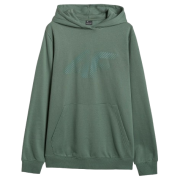 Męska bluza 4F Sweatshirt M1980 zielony GREEN