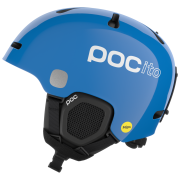 Kask narciarski dla dzieci POC POCito Fornix MIPS niebieski Fluorescent Blue