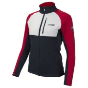 Bluza damska Swix Infinity niebieski/czerwony/biały Dark Navy/Swix Red