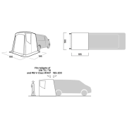 Namiot samochodowy tylny Easy Camp Krossbu II.