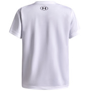 Dziecięca koszulka Under Armour Tech Armour Graphic SS White