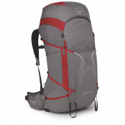 Damski plecak turystyczny Osprey Eja Pro 55 szary/czerwony dale grey/poinsettia red