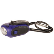 Latarka Frendo Dynamo XS Solar fioletowy Purple
