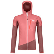 Kurtka damska Ortovox Ladiz Hybrid Jacket W różowy/fioletowy mountain rose