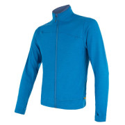 Męska bluza Sensor Merino Upper niebieski Blue