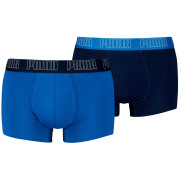 Męskie bokserki Puma Everyday Trunk 2P niebieski/jasnoniebieski Blue Combo