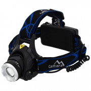 Czołówka Cattara LED 570lm ZOOM czarny/niebieski černá modrá