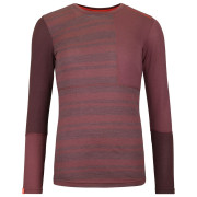 Damska koszulka Ortovox 185 Rock'N'Wool Long Sleeve W różowy mountain rose