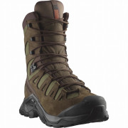 Buty męskie Salomon Quest Tracker High Gore-Tex brązowy Earth Brown / Ranger Green / Black