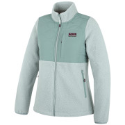 Bluza damska MOOA Sherpa jasnozielony pale teal