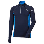 Męska bluza Progress TOREZ ZIP ciemnoniebieski tm.modrá/modrá