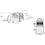 Przedsionek Outwell Milestone Nap Air