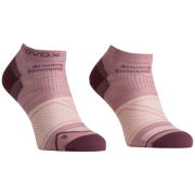 Damskie skarpetki z wełny merino Ortovox Alpine Light Low Socks W różowy Dusk Rose