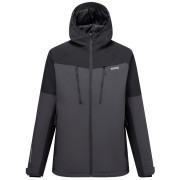 Kurtka zimowa męska Regatta Highton Stretch Padded Jacket czarny/szary Ash/Black