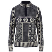 Sweter damski Dale of Norway Vardåsen Fem Sweater ciemnoniebieski/biały Marine Offwhite