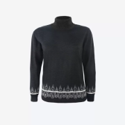 Damski golf Kama 5052 szary graphite