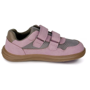 Dziecięce całoroczne buty barefoot Bugga Safi Pink różowy růžová