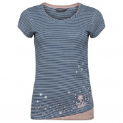 Koszulka damska Chillaz Fancy Little Dot biały/różowy/niebieski indigo blue stripes washed