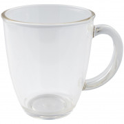 Szklanka do herbaty Bo-Camp Tea glass Conical 400ml - 2 szt przeroczysty