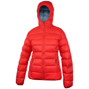 Damska kurtka puchowa Warmpeace Tacoma Lady czerwony Hibiscus/Majolica Blue