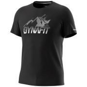 Męska koszulka Dynafit Transalper Graphic S/S Tee M czarny Black Out