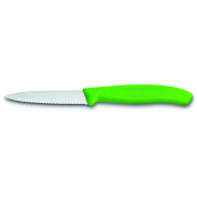 Nóż do warzyw Victorinox ząbkowany 8cm 6.7636 zielony