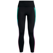 Damskie legginsy Under Armour SpeedPocket Ankle Tight czarny/niebieski Black / Neptune / Reflective