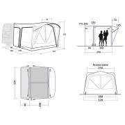 Przedsionek Outwell Park PowerAir