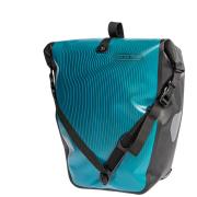 Wodoodporna torba rowerowa Ortlieb Back-Roller Design niebieski petrol - black