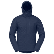 Kurtka męska Norrona lyngen Alpha100 Zip Hood ciemnoniebieski Indigo Night