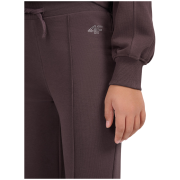 Dziecięce spodnie dresowe 4F Trousers Cas F1781 Dark Brown