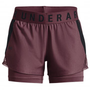 Szorty damskie Under Armour Play Up 2-in-1 Shorts fioletowy PPL