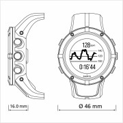 Zegarek powystawowy Suunto Trainer Wrist HR - Vystavené