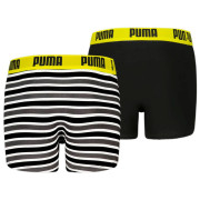 Bokserki chłopięce Puma Everyday Striped Boxers 2P