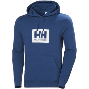 Męska bluza Helly Hansen Hh Box Hoodie niebieski 606 Deep Fjord