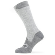 Wodoodporne skarpety SealSkinz WP All Weather Mid Length zarys Grey/Grey Marl