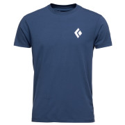 Koszulka męska Black Diamond M SS EQUIPMNT FOR ALPINIST TEE niebieski Ink Blue