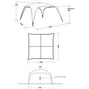 Ściany do namiotu Outwell Event Lounge XL Side Wall
