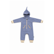 Kombinezon dziecięcy DucKsday Polar Fleece Twin/Blue niebieski Blue/Sand