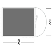 Podkład pod namiot Outwell Footprint Sky 2