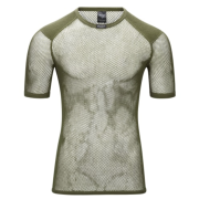 Koszulka męska Brynje of Norway Tactical Wool Thermo T-Shirt w/inlay zielony Olive Green
