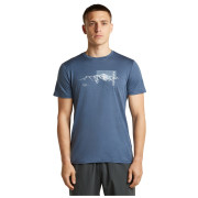 Męska koszulka Icebreaker Men M 150 Tech Lite SS Tee Pure Altitude