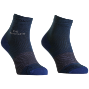 Męskie skarpetki z wełny merino Ortovox Alpine Light Quarter Socks M niebieski/szary Blue Nunatak