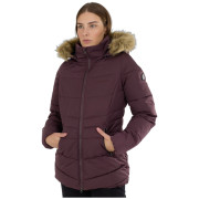 Damski płaszcz zimowy Fundango Prue Padded Jacket różowy/fioletowy light aubergine