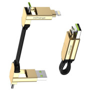 Kabel do ładowania i przesyłania danych Rolling Square inCharge X 6v1 beżowy
