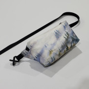 Nerka High Tail Designs Fanny Pack Foggy Forest